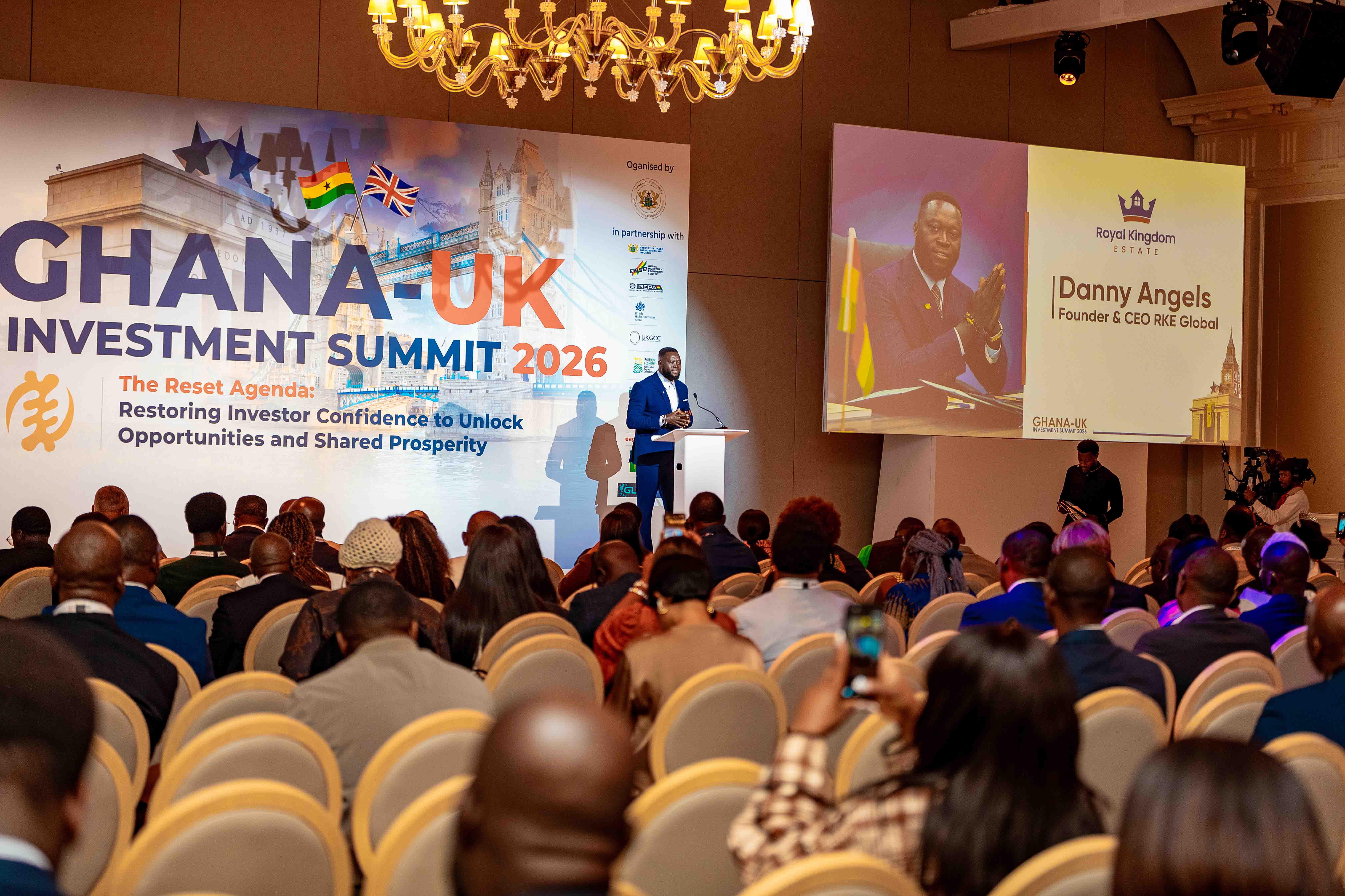 RKE at the UK-Ghana Investment Summit.